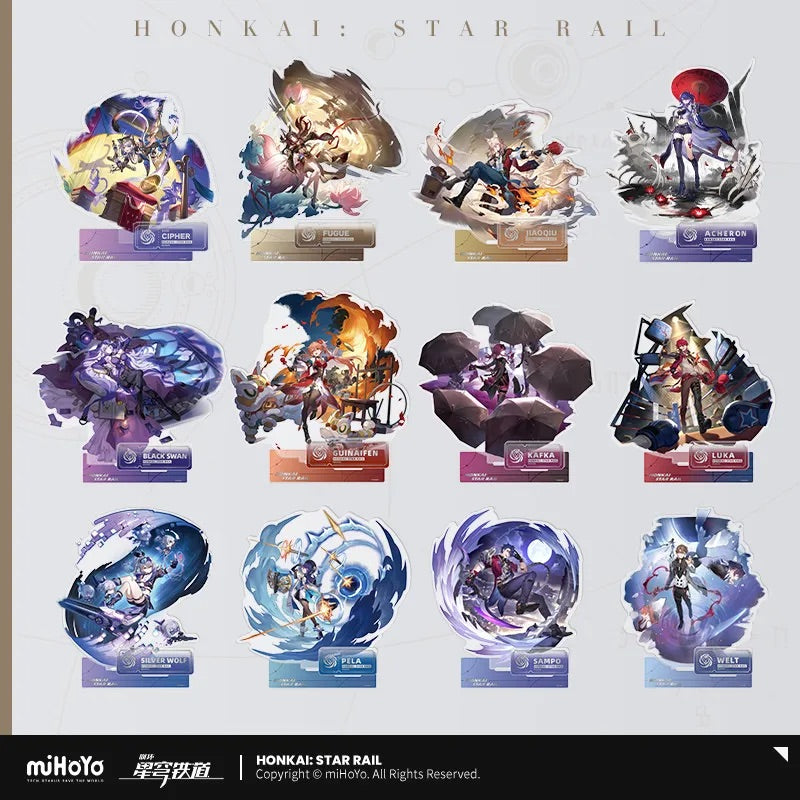 The Nihility Character Warp Artwork Acrylic Standee