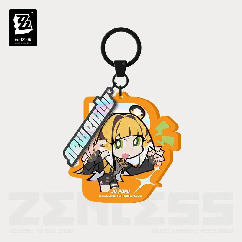 Zenless Zone Zero New Eridu Series Yunkui Summit Chibi Acrylic Keychain