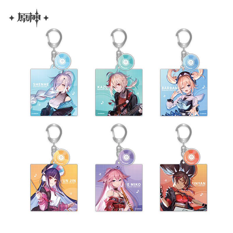 Genshin Concert 2022 Series Acrylic Pendant