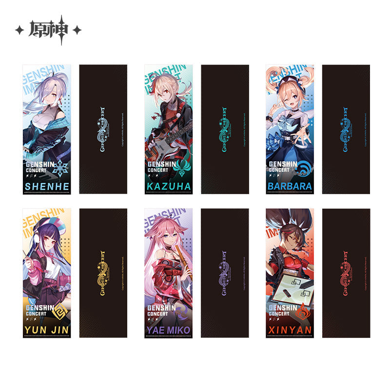Genshin Concert 2022 Series Commemorative Hologram Ticker
