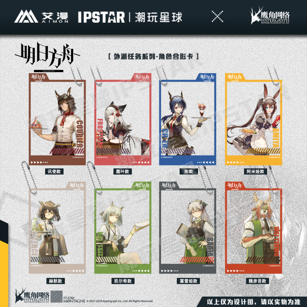 Arknights Character Hanging Painting Poster