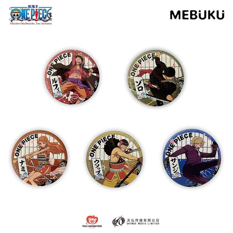 One Piece Mebuku Badge Vol. 1 Mystery Box