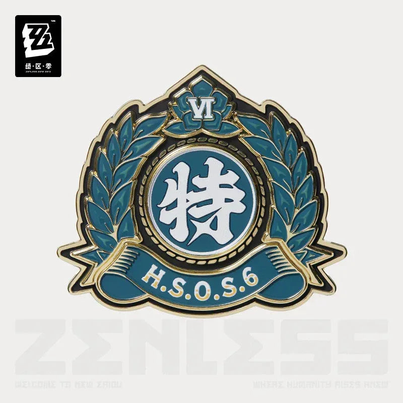 Zenless Zone Zero Faction Series Metal Badge Vol.2