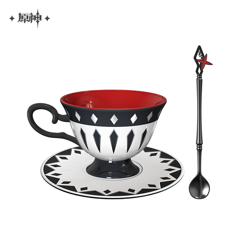 Arlecchino Impression Afternoon Tea Cup And Saucer Set