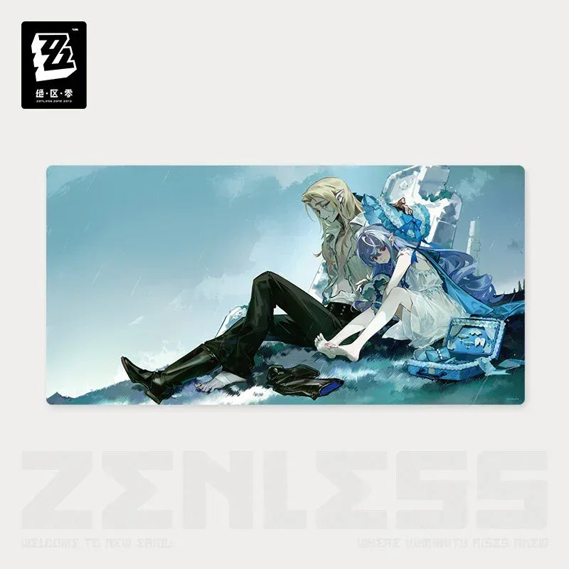 Zenless Zone Zero Concerto Channel Series Bury Your Tears With the Past Merch Vol.2 Mouse Pad ACG Go Anime www.acg-go.com Art Decor, Badge, Hugo, Vivian
