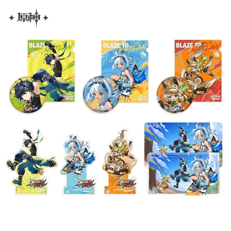 Blaze to Natlan Series Artwork Peripherals