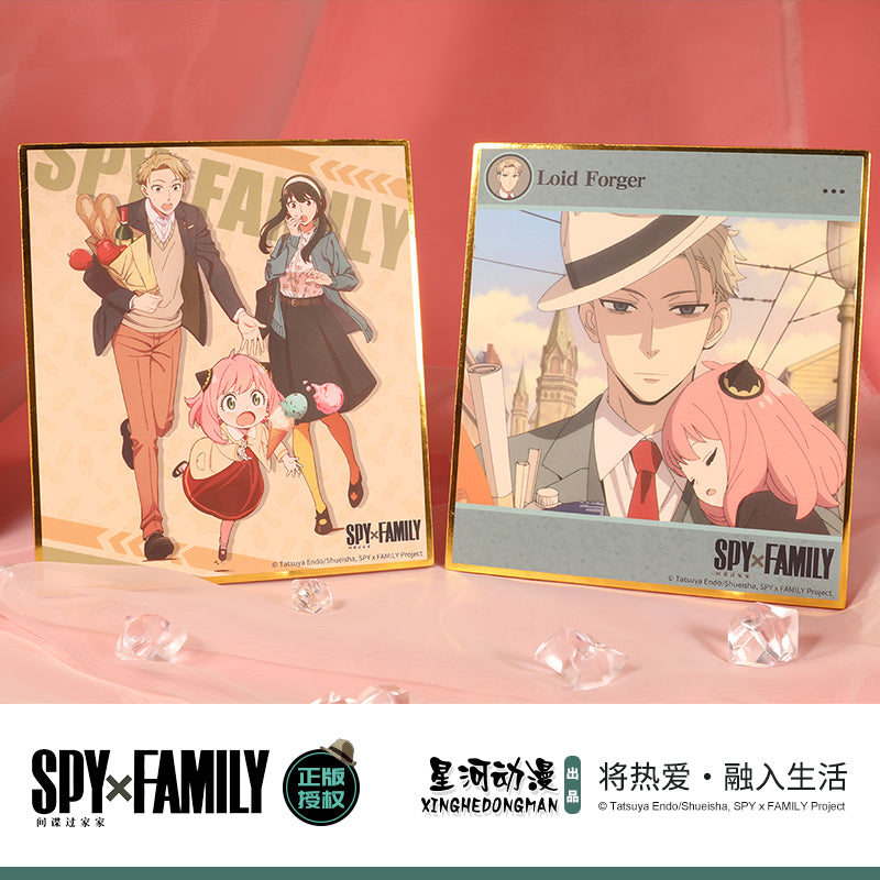 Spy × Family Shikishi Cardboard