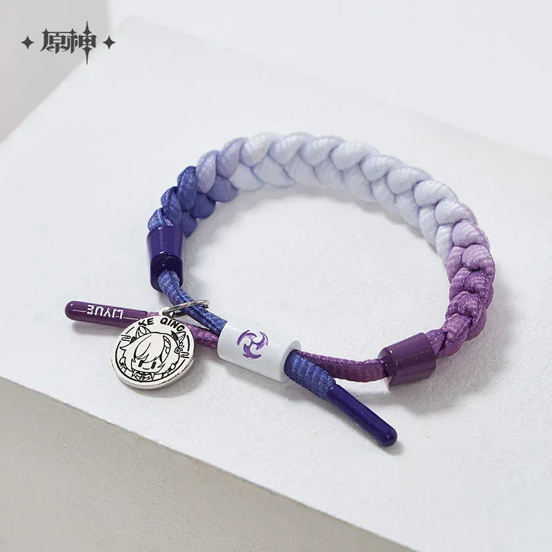 Genshin Impact Character Concepts Bracelet Keqing ACG Go Anime www.acg-go.com Albedo, Apparel, Barbara, Concepts Bracelet, Diluc, Eula, Furina, Hu Tao, Kaedehara Kazuha, Kamisato Ayato, Keqing, Klee, Lyney, Nahida, Neuvillette, Nilou, Raiden Shogun, Shenhe, Tighnari, Venti, Wanderer, Xiao, Yae Miko, Yoimiya, Zhongli