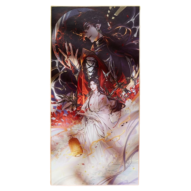 Ghost Shadow Series Comic Gold Stamping Shikishi