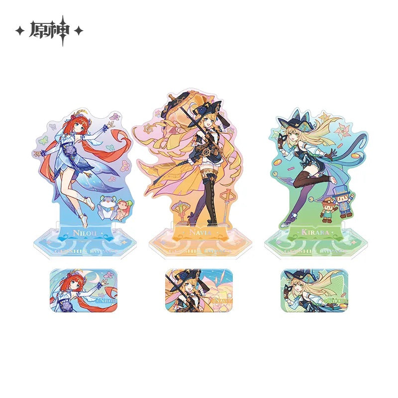 Summertide Scales and Tales Series Badge & Standee