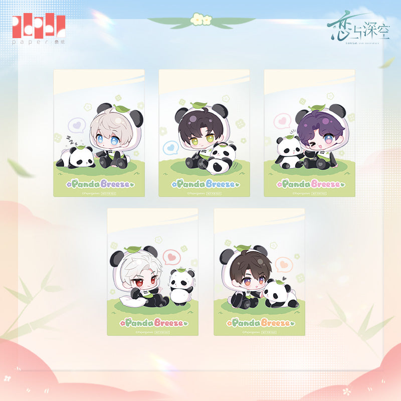 Panda Breeze Series Transparent Card Set (Not For Sale)