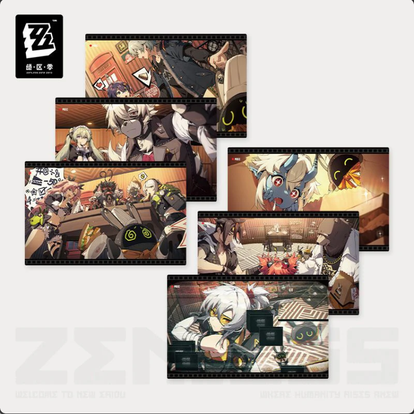 Zenless Zone Zero Postcards 6 Pcs (Not For Sale)