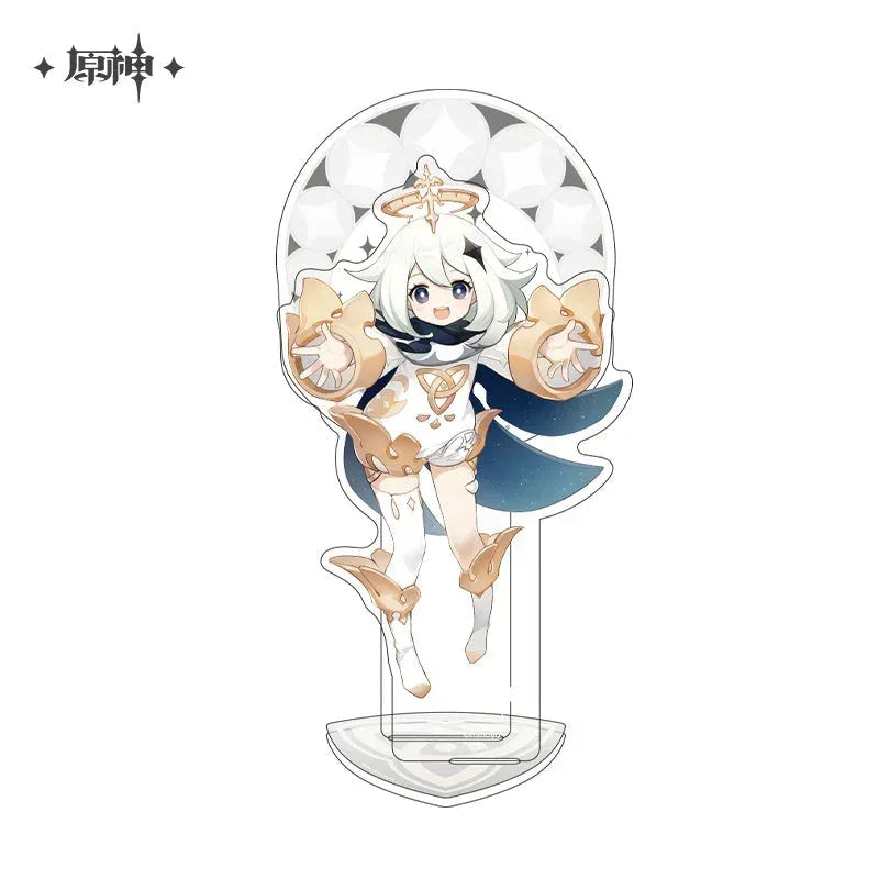 Genshin Impact Traveler Character Stand Paimon ACG Go Anime www.acg-go.com Aether, Character Artwork, Lumine, Paimon, Stand