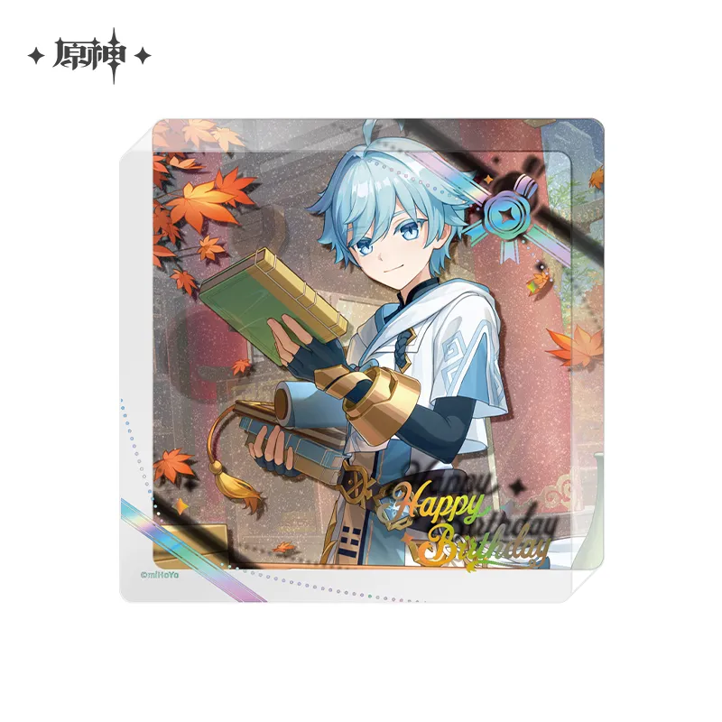 Genshin Impact The Day of Destiny Series Thick Acrylic Coaster 2025