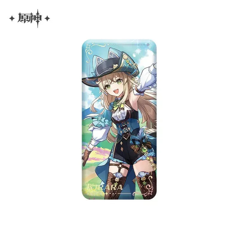 Genshin Impact Theme Series Character Square Badge