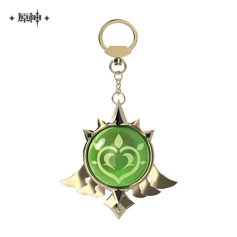Genshin Impact FES 2023 Series Vision Keychain Mondstadt Dendro ACG Go Anime www.acg-go.com Anemo, Cryo, Dendro, ELectro, Geo, Hydro, Pendant & Keychain, Pyro, Vision