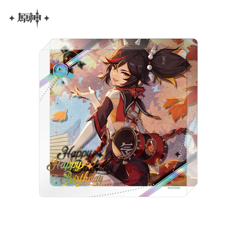 Genshin Impact The Day of Destiny Series Thick Acrylic Coaster 2025