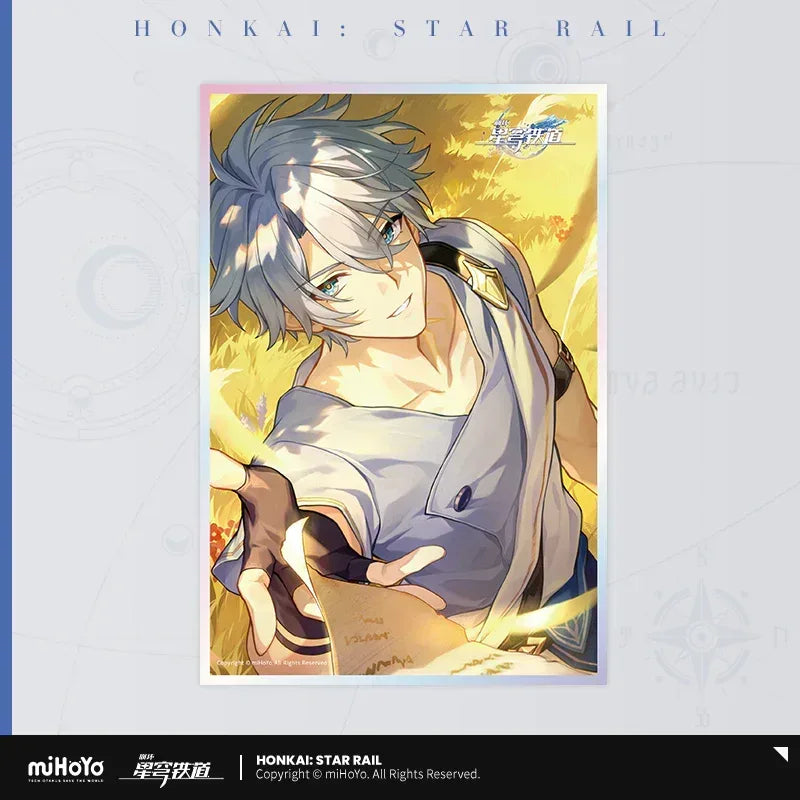 Honkai: Star Rail Light Cone Series Acrylic Shikishi Cardboard A Dream Scented in Wheat ACG Go Anime www.acg-go.com Anaxa, Argenti, Art Decor, Aventurine, Bailu, Black Swan, Blade, Cardboard, Castorice, Cipher, Dan Heng, Feixiao, Fu Xuan, Gepard, Huohuo, Hyacine, Kafka, Light Cone, Lingsha, Luka, Luocha, March 7th, Moze, Mydei, Rappa, Robin, Shikishi, Sparkle, Sushang, Tribbie, Yanqing, Yukong