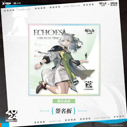 Arknights Echoes Through Time Series Signature Board