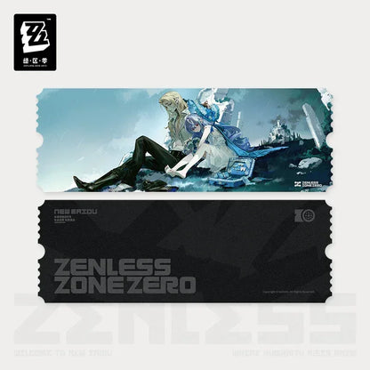 Zenless Zone Zero Concerto Channel Series Bury Your Tears With the Past Merch Vol.2 Laser Ticket ACG Go Anime www.acg-go.com Art Decor, Badge, Hugo, Vivian