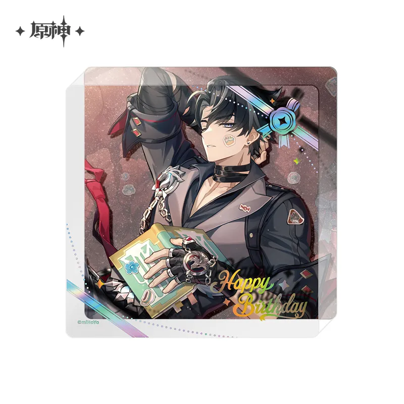 Genshin Impact The Day of Destiny Series Thick Acrylic Coaster 2025