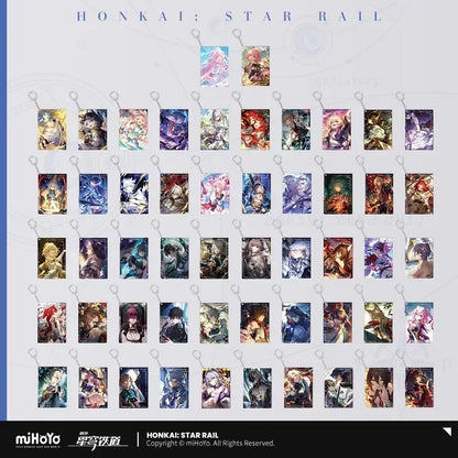 Honkai: Star Rail Light Cone Series Acrylic Pendant Earthly Escapade ACG Go Anime www.acg-go.com Anaxa, Argenti, Art Decor, Aventurine, Bailu, Black Swan, Blade, Castorice, Cipher, Dan Heng, Dan Heng & Blade, Dr. Ratio, Feixiao, Fu Xuan, Gepard, Huohuo, Hyacine, Kafka, Light Cone, Lingsha, Luka, Luocha, March 7th, Moze, Mydei, Pendant & Keychain, Rappa, Robin, Ruan Mei, Sparkle, Sushang, Tribbie, Yanqing, Yukong