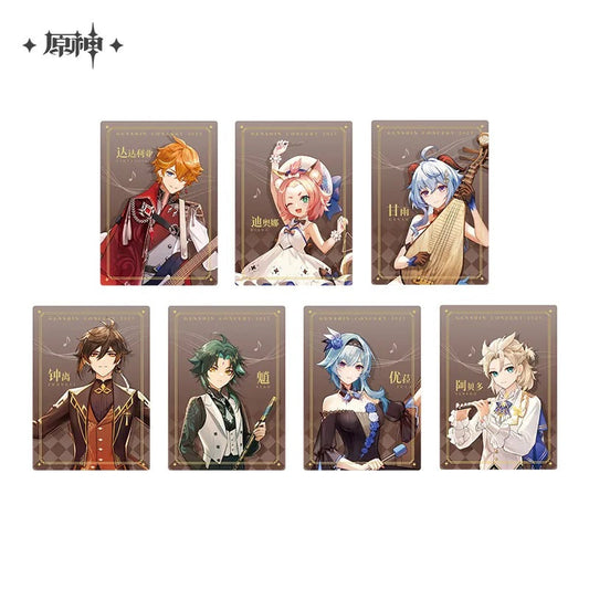 Concert 2023 Series Character Commemorative Card
