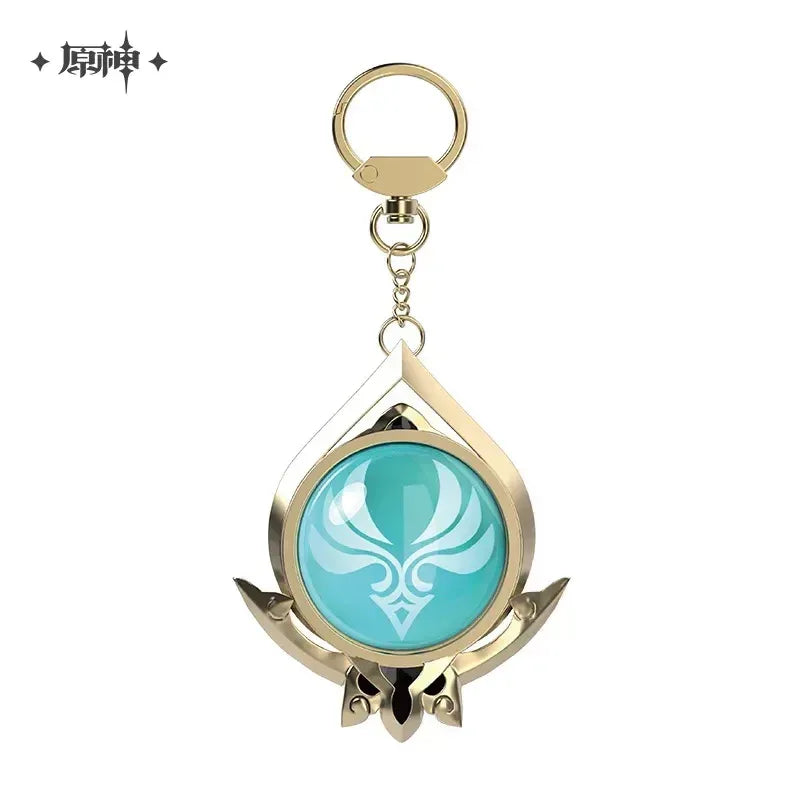 Genshin Impact FES 2023 Series Vision Keychain Sumeru: Anemo ACG Go Anime www.acg-go.com Anemo, Cryo, Dendro, ELectro, Geo, Hydro, Pendant & Keychain, Pyro, Vision