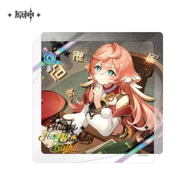 Genshin Impact The Day of Destiny Series Thick Acrylic Coaster 2025