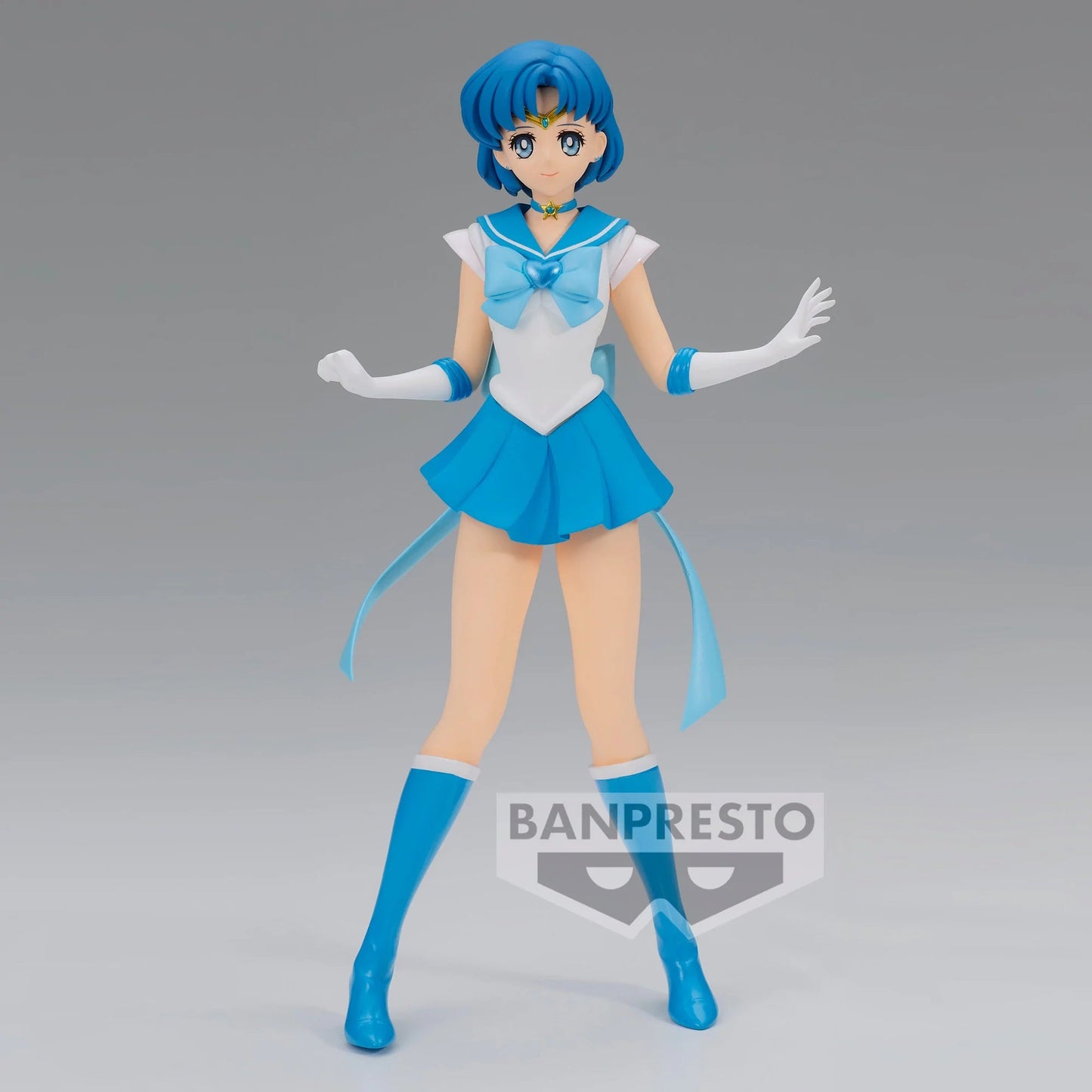 Sailor Moon Eternal: The Movie Glitter & Glamours Super Sailor Mercury Figure BANPRESTO