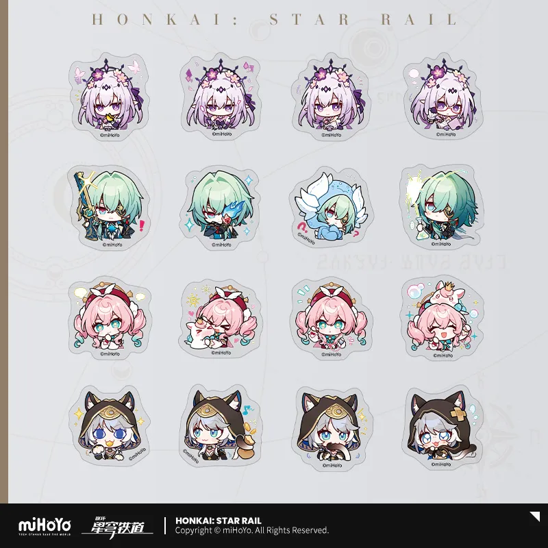 Pom-Pom Exhibition Series Chibi Sticker Box