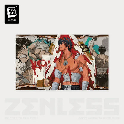 Zenless Zone Zero Random Play Video Tape Series Collectible Posters Vol.4 Crown Without Applause ACG Go Anime www.acg-go.com Art Decor, Zenless Zone Zero