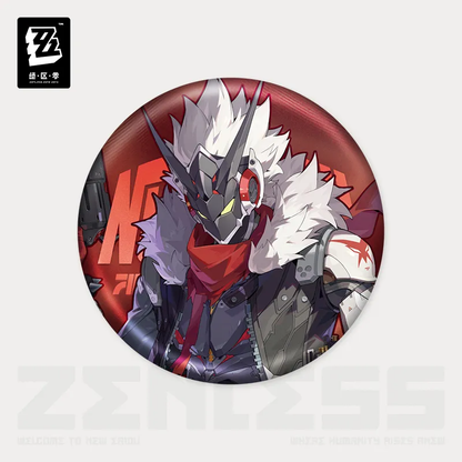 Zenless Zone Zero Artwork Series Cunning Hares AKA Gentle House Tinplate Badge