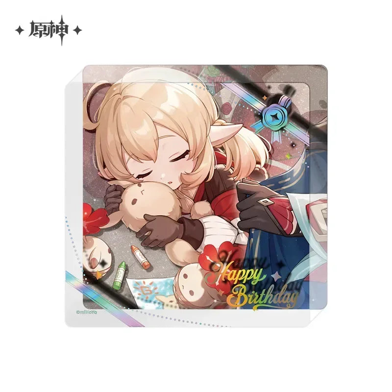 Genshin Impact The Day of Destiny Series Thick Acrylic Coaster 2025