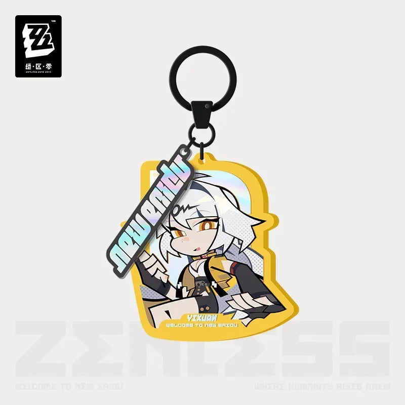 Zenless Zone Zero New Eridu Series Yunkui Summit Chibi Acrylic Keychain