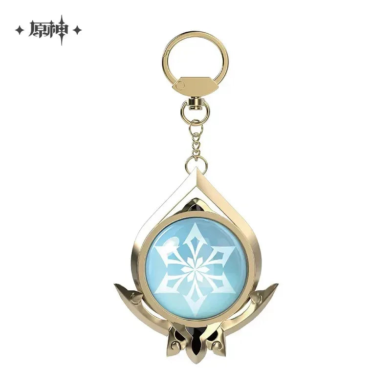 Genshin Impact FES 2023 Series Vision Keychain Sumeru: Cryo ACG Go Anime www.acg-go.com Anemo, Cryo, Dendro, ELectro, Geo, Hydro, Pendant & Keychain, Pyro, Vision