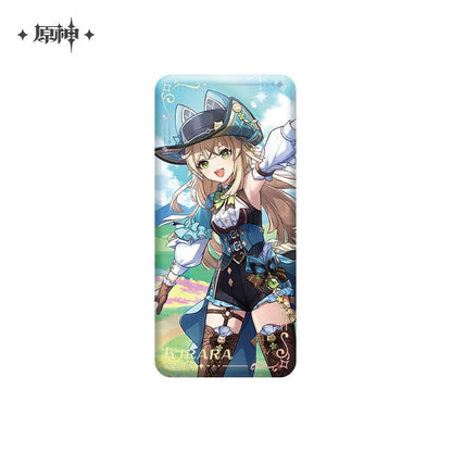 Genshin Impact Theme Series Character Square Badge