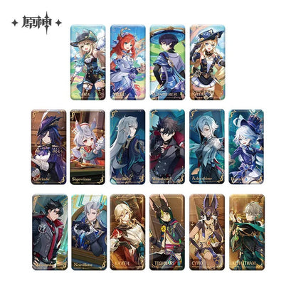 Genshin Impact Theme Series Character Square Badge