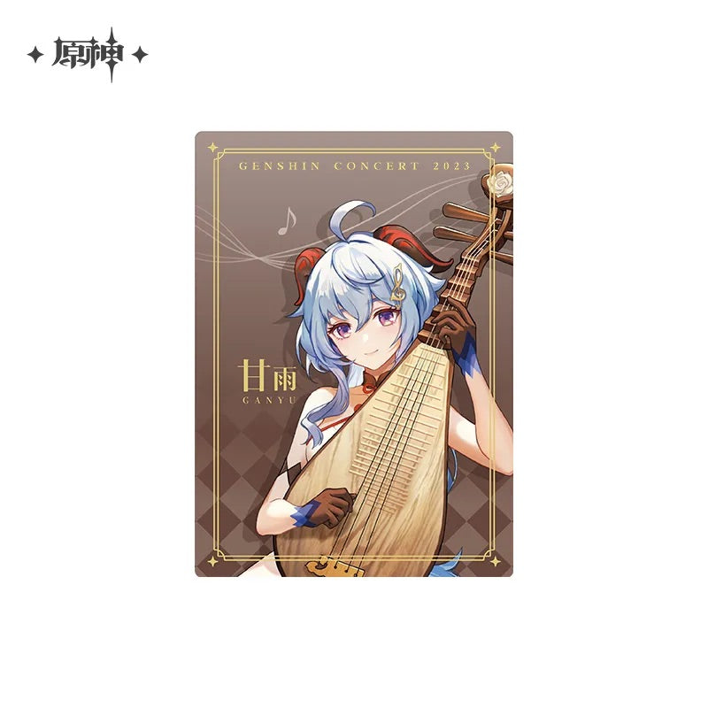 Concert 2023 Series Character Commemorative Card