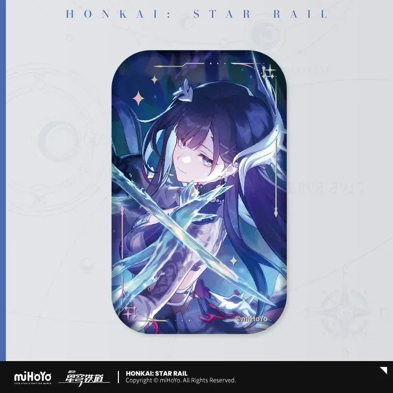 Honkai: Star Rail Light Cone Series Rectangular Tinplate Badge Only Silence Remains ACG Go Anime www.acg-go.com Anaxa, Argenti, Arlan, Aventurine, Badge, Bailu, Black Swan, Blade, Castorice, Cipher, Dan Heng, Dan Heng & Blade, Feixiao, Fu Xuan, Gallagher, Gepard, Himeko, Huohuo, Hyacine, Jing Yuan, Kafka, Light Cone, Lingsha, Luka, Luocha, March 7th, Moze, Mydei, Rappa, Seele, Silver Wolf, Sparkle, Sushang, Topaz, Tribbie, Yanqing, Yukong