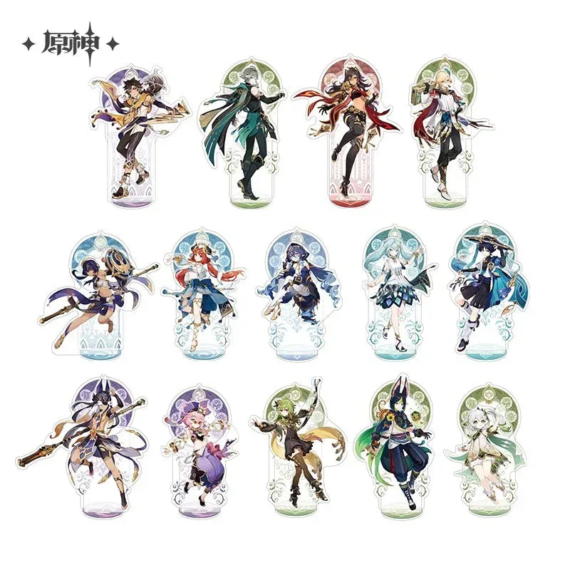 Genshin Impact Sumeru Character Stand Tighnari ACG Go Anime www.acg-go.com Alhaitham, Candace, Character Artwork, Collei, Cyno, Dehya, Dori, Faruzan, Kaveh, Layla, Nahida, Nilou, Sethos, Stand, Tighnari, Wanderer