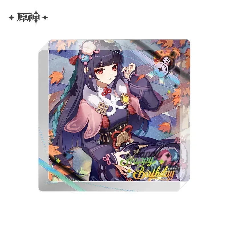 Genshin Impact The Day of Destiny Series Thick Acrylic Coaster 2025