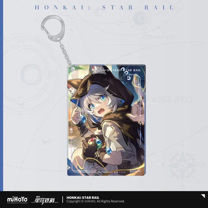 Honkai: Star Rail Light Cone Series Acrylic Pendant In Pursuit of the Wind ACG Go Anime www.acg-go.com Anaxa, Argenti, Art Decor, Aventurine, Bailu, Black Swan, Blade, Castorice, Cipher, Dan Heng, Dan Heng & Blade, Dr. Ratio, Feixiao, Fu Xuan, Gepard, Huohuo, Hyacine, Kafka, Light Cone, Lingsha, Luka, Luocha, March 7th, Moze, Mydei, Pendant & Keychain, Rappa, Robin, Ruan Mei, Sparkle, Sushang, Tribbie, Yanqing, Yukong