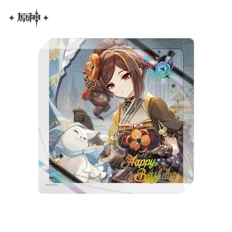 Genshin Impact The Day of Destiny Series Thick Acrylic Coaster 2025