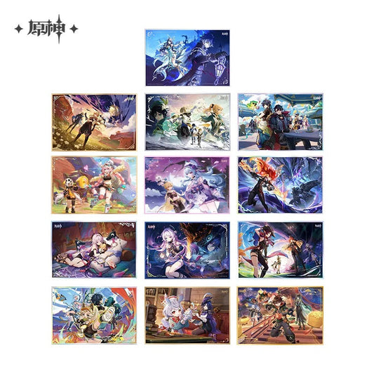 Genshin Impact Theme Series Acrylic Shikishi Cardboard