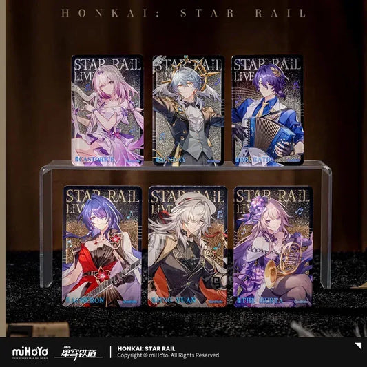 Honkai: Star Rail LIVE Series Glitter Quicksand Acrylic Ornaments Robin ACG Go Anime www.acg-go.com Acheron, Argenti, Art Decor, Aventurine, Castorice, Dr. Ratio, Jing Yuan, Jingliu, Kafka, Robin, Sunday, The Herta, Yanqing