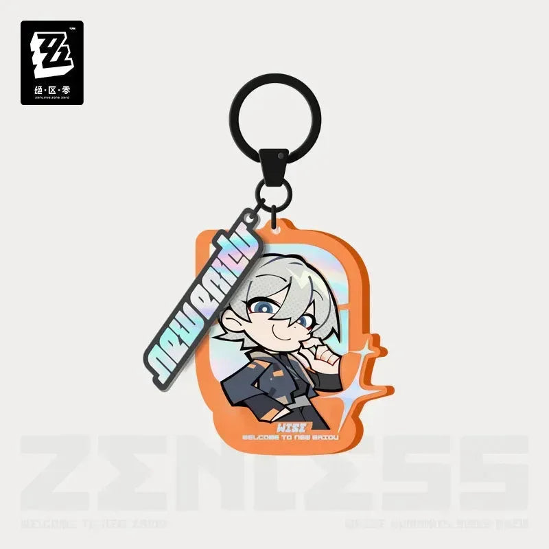 Zenless Zone Zero New Eridu Series Proxies Chibi Acrylic Pendant