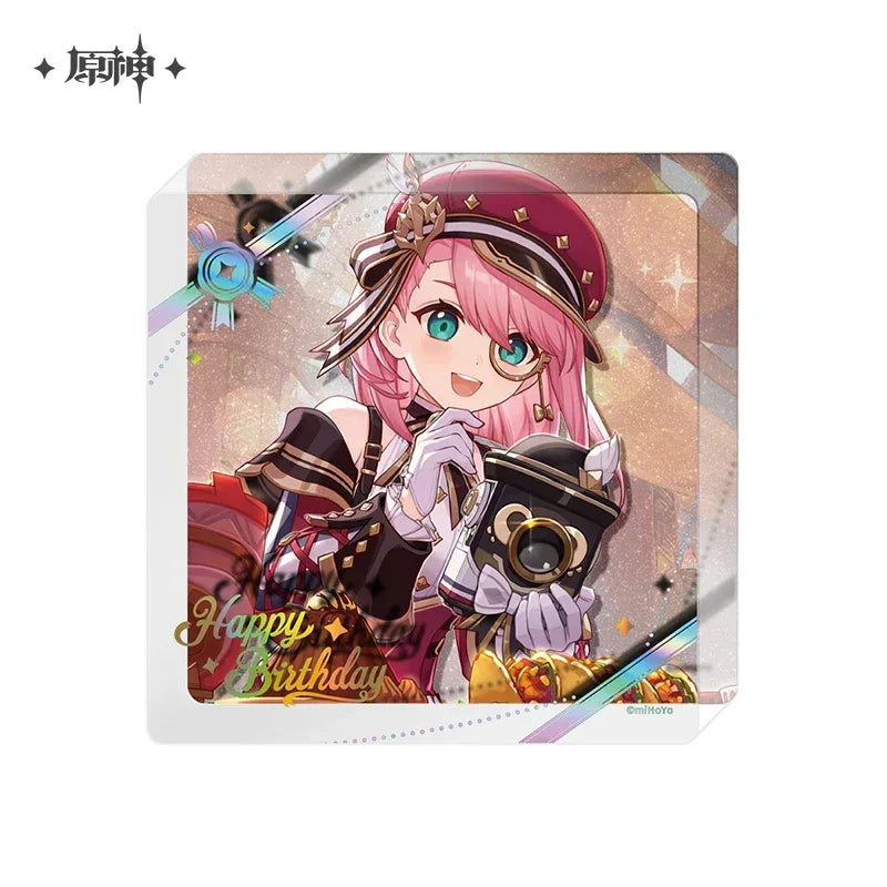 Genshin Impact The Day of Destiny Series Thick Acrylic Coaster 2025