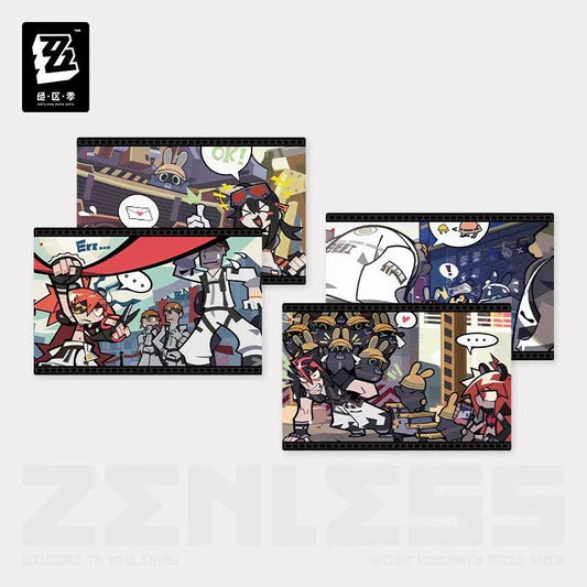 Zenless Zone Zero New Eridu Series Postcard Set Belobog Heavy Industries (Not For Sale)