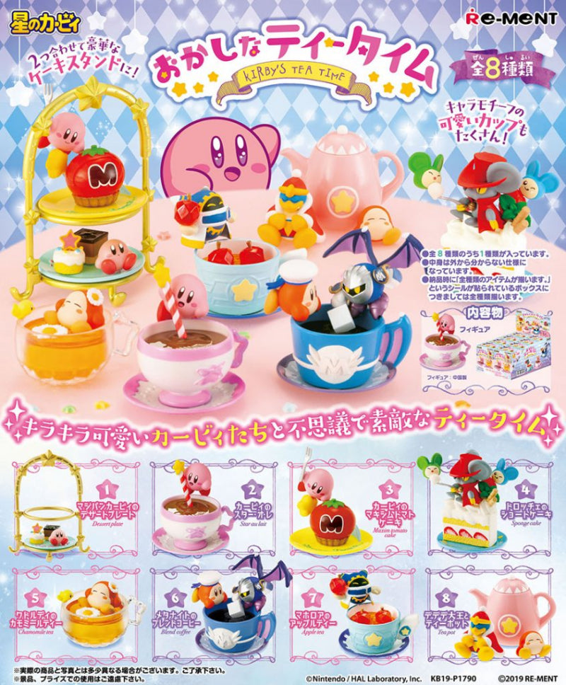 Kirby of the Stars Funny Tea Time Mystery Box Re-Ment